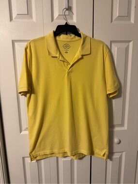 St. John's Bay Men's Bright Yellow Polo